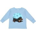 thumbnail image 3 of Inktastic Wiener dog (Dachshund) with Bone Boys or Girls Long Sleeve Toddler T-Shirt, 3 of 5
