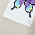 thumbnail image 5 of PureChapter Infant Toddler Girls Butterfly Print Flying Sleeve and Matching Elastic Shorts 2PCS For Summer Outdoor, 5 of 7