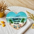 thumbnail image 6 of HmNPlay Sea Glass Pocket Heart - Handcrafted Beach Lover Gift, Mini Ocean Ornament for Desk/Purse, Sentimental Keepsake & Zen Decor, 6 of 6