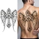 thumbnail image 3 of Etiqueta Engomada Del Tatuaje La Espalda Completa Serie Abstracta Cruzada Etiqueta Engomada Del Tatuaje Del Cuerpo 480X340 Mm (TB08), 3 of 9