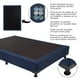 thumbnail image 4 of Box Base Cama Individual+Cabecera Davos Gris Carbon+Almohada 2Pack+Protector Cloud+Sabanas Softy+Edredon Homy, 4 of 8