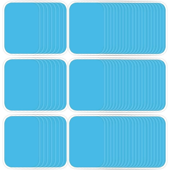 96 Pieces Replacement Gel Pads for Abs Stimulator Abs Trainer Replacement Gel Sheet Abdominal Toning Belt Gel Pads for Abs Trainer Accessories