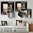 thumbnail image 4 of Designart "Fusion in Mid Century Black IV" Modern Midcentury Metal Art Print, 4 of 5