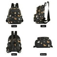 thumbnail image 4 of FORMRS Mini Backpack Purse for Women Travel Daypack Casual Shoulder Bag, Pixel Cat, 4 of 7