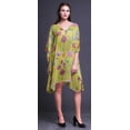 thumbnail image 3 of Bimba Flower Ladies Plus SizeÂ&nbsp;KaftanSummer Wear Beach Coverup Kimono Caftan-S-L, 3 of 5
