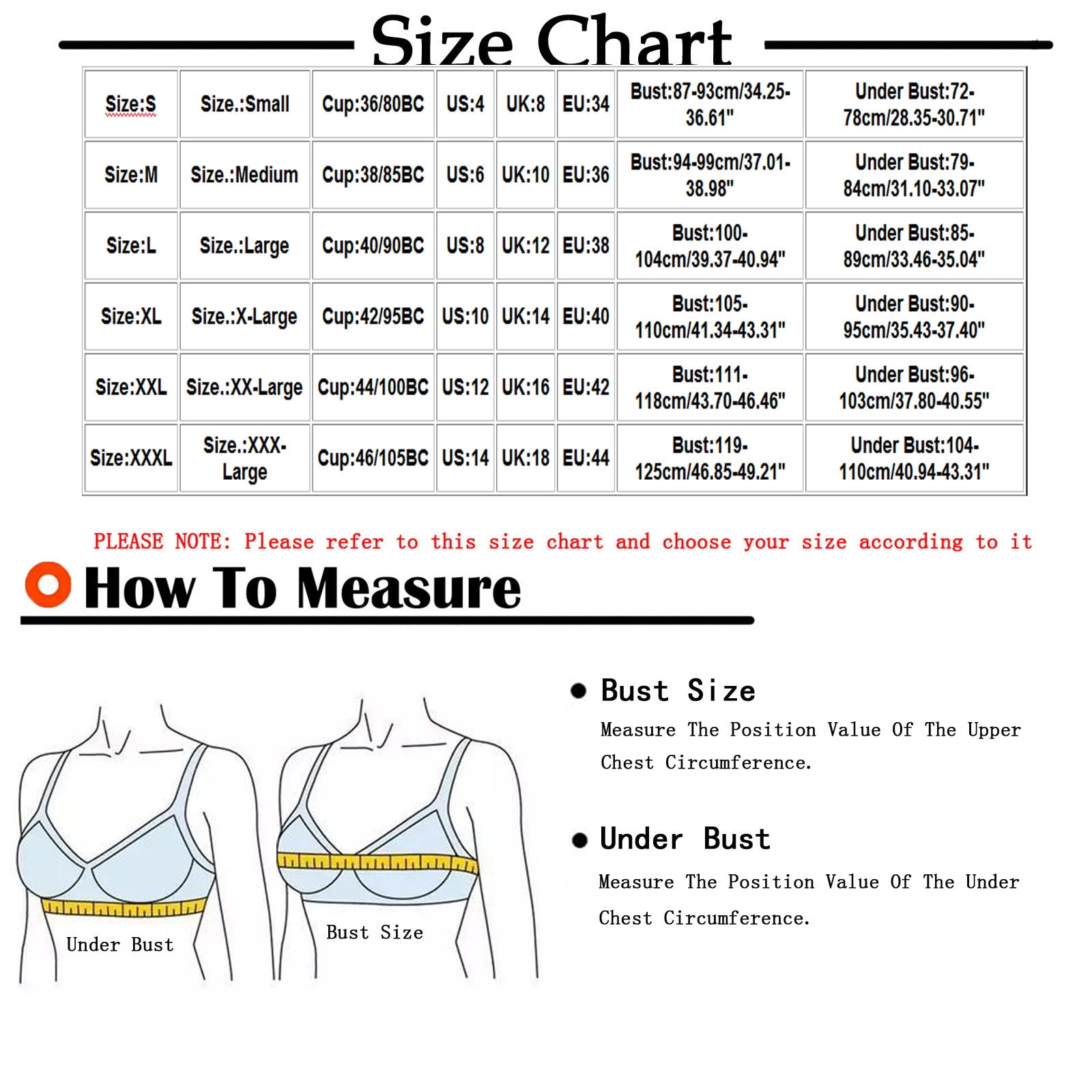 Tawop Womens Adjustable Full Cup No Steel Ring Cotton Breathable Underwear 36B  Bras For Women Easter Eggs 
