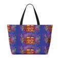 thumbnail image 2 of Disketp Peace And Love Bolsa de Playa de Gran Capacidad, Bolso Impermeable y a Prueba de Arena para Mujer, Ideal para Playa, Piscina y Natación, 2 of 7