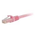 thumbnail image 1 of C2G 10ft Cat6a Snagless Unshielded (UTP) Network Patch Ethernet Cable-Pink - Patch cable - RJ-45 (M) to RJ-45 (M) - 10 ft - UTP - CAT 6a - molded, snagless, stranded - pink, 1 of 3
