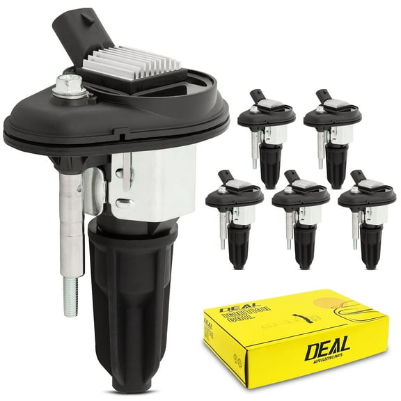 6PCS Ignition Coils Compatible with Buick Chevy GMC Hummer Isuzu Oldsmobile Saab L6 4.2L Replacement for UF303 C1395 E255