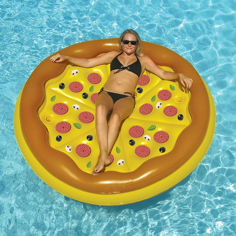 Inflatable Pizza Float Swimline Pizza Slice Pool Float Swimline