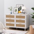 thumbnail image 2 of 43.31" 6-Drawer Rattan Furniture | In Various Spaces, Keeps Home Clean, 2 of 7
