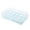 Blue, variant on 1Pack Covered Egg Holder,Clear Egg Holder Storage Container,Stackable Plastic Refrigerator Egg Trays for Deviled Egg,Protect and Keep Fresh(15 Eggs)