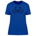 thumbnail image 1 of Three Bear Faces T-Shirt Women -Image by Shutterstock, Female Large, 1 of 2
