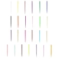thumbnail image 4 of pitrice Women Long Straight Fake Hair High Temperature Fiber Ladies Natural Density Wig Clip Patch Hair, 4 of 9