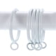 thumbnail image 3 of 28 PCS Anillos para Barra de Cortina con Ojales de 1.5 Pulgadas Blancos, 3 of 5