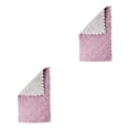 thumbnail image 3 of Transemion Dishcloth Cloth Foldable Rag Water-absorbing Dishes Pots Tableware Non-stick Washing Towel House-working Accessory Coffee Purple 2Set, 3 of 6