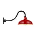 thumbnail image 2 of Easton 1-Light Red Barn Outdoor Wall Lantern Sconce with Aluminum Shade, 2 of 4