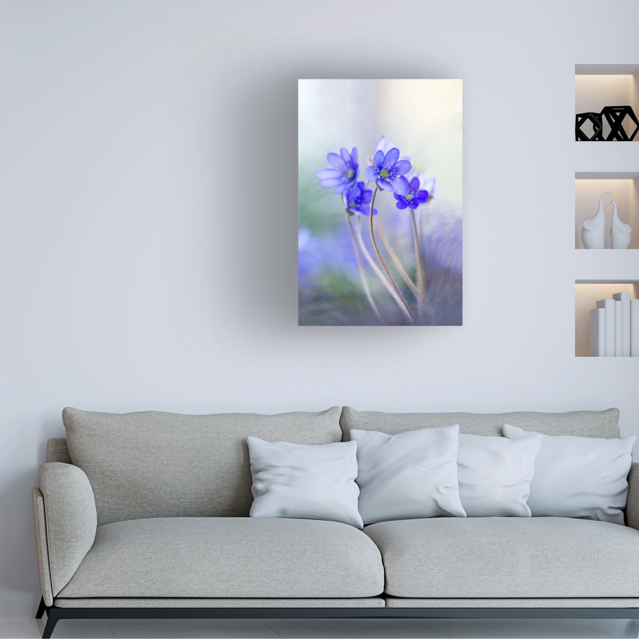 Canvas Wall Art - Davis Zandersons 'Memories Of A Spring Ii' Wall Art for Living Room, Bedroom, or Office Décor by Trademark Fine Art - 16 x 24 Inches