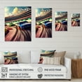 thumbnail image 4 of Designart Daytona Stock Car Racing Last Lap I Canvas Wall Art, 4 of 5