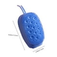 thumbnail image 3 of Fiudx Cepillo Exfoliante de Espalda de Espuma de Fresno, Cepillo de Baño de Doble Cara, Mango Ergonómico para Fácil Acceso, Favorece La Circulación, Ideal para La Limpieza Corporal Completa, Regalo P, 3 of 3