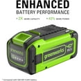 Greenworks 40V Brushless Backpack Blower (165 MPH / 660 CFM), 8.0Ah ...