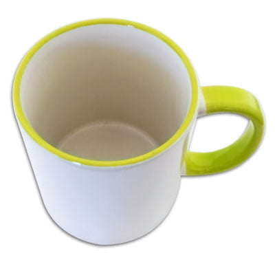 INTBUYING 36 Pcs 11oz Tasses en Céramique Vierges pour Sublimation Tasses Vierges en Porcelaine Revêtue pour Sublimation Tasses à Café et à Thé