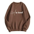 thumbnail image 5 of WENWU Women's Hoodies Sweatshirts Christian Sweatshirt Graphic Letter Print Sweatshirt Oversized Pullover Sweatshirts for Women Fall Clothes Streetwear, 5 of 5
