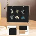 thumbnail image 6 of Milageto Pin Organizer 6 Pages Travel Trading Pin Carrying Organization Storage Stand Black, 6 of 8