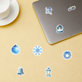thumbnail image 2 of 35pcs Festive Stationery Stickers Christmas Kids Stickers Toy Winter Graffiti Decals for Laptops Suitcases Fridge, 2 of 8