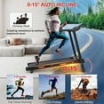 thumbnail image 7 of SWERTOY HLAiLL Folding Treadmills With Auto Incline 330lb Capacity Running Machine with Bluetooth Speaker, Device Holder, Easy Assembly&Space-Saving for Walking, Jogging, Running, 7 of 7