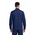 thumbnail image 5 of M&M SCRUBS Men’s Scrub Jacket Zip Front – Stretch Medical Warm-Up Jacket with 5 Pockets, ID Loop (True Navy Blue, Small), 5 of 8