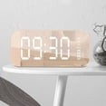 thumbnail image 3 of Reloj despertador con altavoz Bluetooth color rosa, 3 of 5