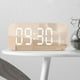 thumbnail image 3 of Reloj despertador con altavoz Bluetooth color rosa, 3 of 5