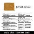 thumbnail image 2 of Colorado State Silhouette Wood Mini Charms Shapes DIY Craft Jewelry - No Hole - 16mm (22pcs), 2 of 7