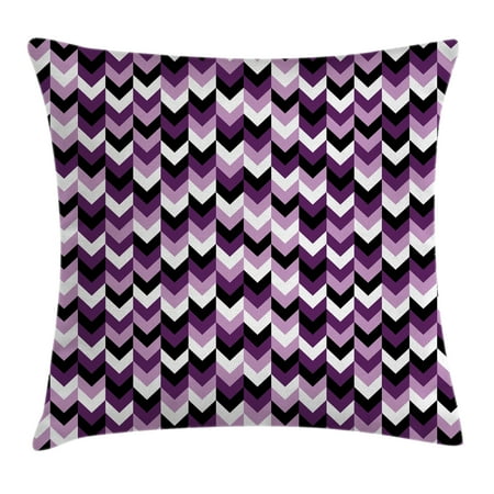 Chevron Throw Pillow Cushion Cover Zig Zag Arrows Geometric