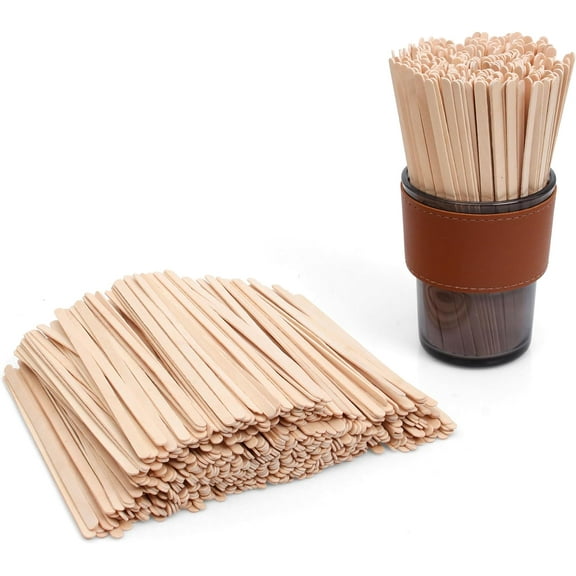 Wooden Coffee Stirrers - Coffee Stir Sticks 7 Inch,500pcs