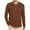 Khaki, variant on VJATTWR Men's and Big Men's Crewneck Tee with Long Sleeves,1-Pack, Sizes S