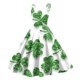 thumbnail image 3 of WILLBEST Vestidos con Curvas para Mujer Vestido de Fiesta Formal de Graduación sin Mangas Hasta La Rodilla Estilo Retro con Corte En A y Vuelo Chica, 3 of 3