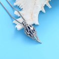 thumbnail image 3 of Angel Wings Cremation Urn Necklace Urn Jewelry For Ashes With Mini Ball Cremation Locket Urn Keepsake Pendant, 3 of 7