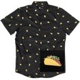 thumbnail image 1 of Molokai Fun Novelty Taco Tuesday Button Down Shirts (Tacos, XL), 1 of 4