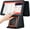 Black, variant on All-in-One Cash Register with Touch Screen Dual Monitor, Touch Screen Cash Register for Small Businesses, 2-Core 8G RAM 128G SSD, Dual-Band WiFi for Retail Restaurant Store