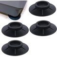 thumbnail image 2 of BR Pies negros para lavadora, juego de 4, almohadillas de goma antideslizantes para amortiguar las vibraciones, 2 of 5