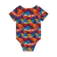thumbnail image 2 of Rocae Colorful Hawaii Palms for Baby Climbing Clothes Soft Baby Romper for Active Infants Comfortable and Breathable Crawling Jumpsuit Unisex Baby Outfit 3 Months, 2 of 8