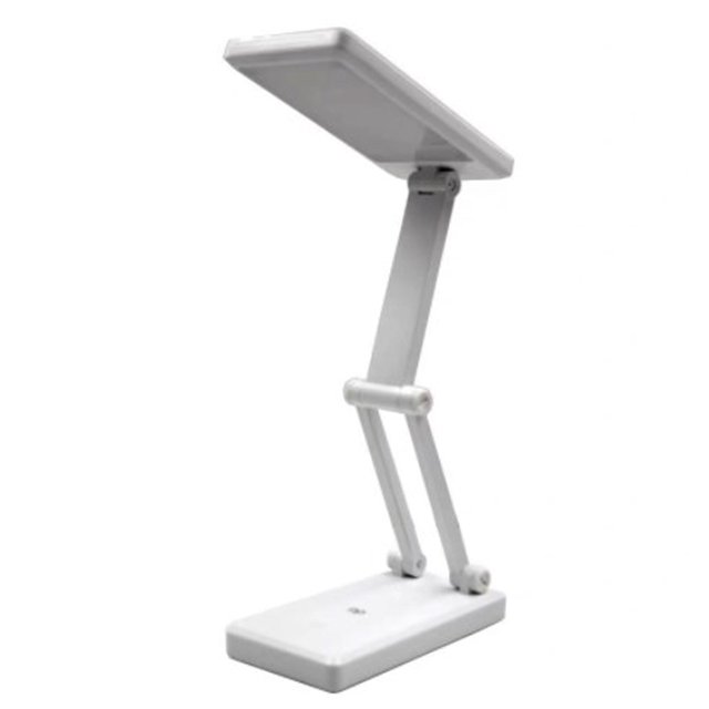 Lámpara de escritorio LED con brillo ajustable, diseño plegable para ahorrar espacio, control táctil sensible para facilitar su uso, protección ocular que ahorra energía para una lectura cómoda,