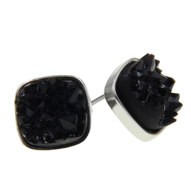 Guardurnaity Pendientes de botón Estilo simple Accesorio de moda Pendientes de botón pequeños brillantes Adorno de vestir femenino Regalo de cumpleaños Type1 NO1 Guardurnaity CBP461722