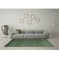 thumbnail image 3 of Ahgly Company Indoor Rectangle Abstract Light Blue Modern Area Rugs, 2' x 4', 3 of 4