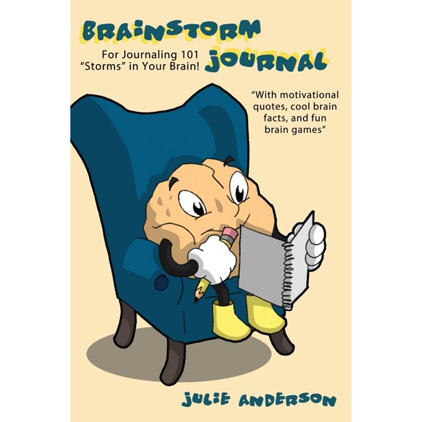 Brainstorm Journal For Journaling 101 "storms" in Your Brain (Paperback)