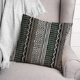 thumbnail image 3 of Creative Products Green Boho Pattern 18x18 Indoor / Outdoor Pillow, 3 of 3
