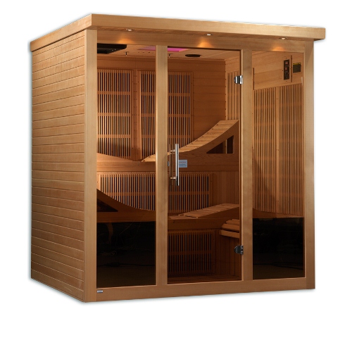 Golden Designs Infrared Sauna, Puretech Ultra Low EMF Monaco by Gold Design Saunas