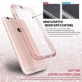 thumbnail image 4 of Ringke Fusion Case Compatible with iPhone 6 Plus, Transparent PC Back TPU Bumper Drop Protection Phone Cover - Black, 4 of 7